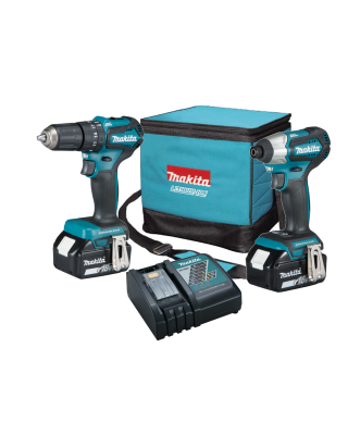 MAKITA Cordless combo boorhamer kit DLX2221SY1 image