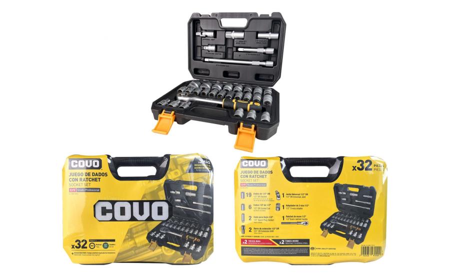 32PCS SOCKET WRENCH SET/CV-SWS2-32PCS/COVO image