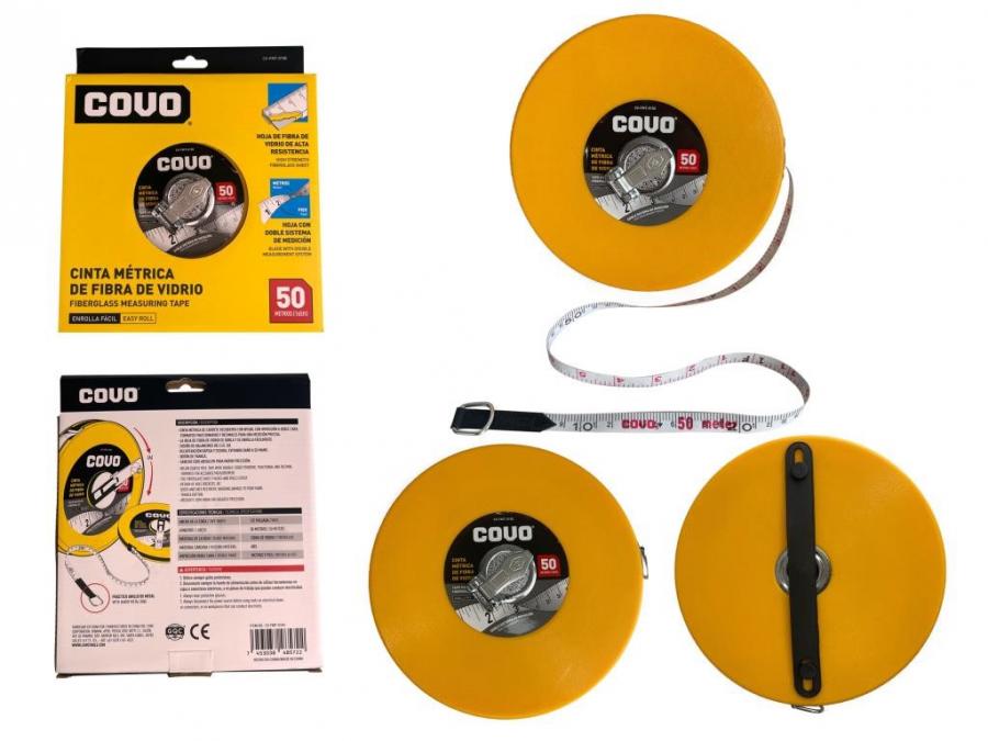 FIBREGLASS METRIC TAPE/CV-FMT-0150/COVO image